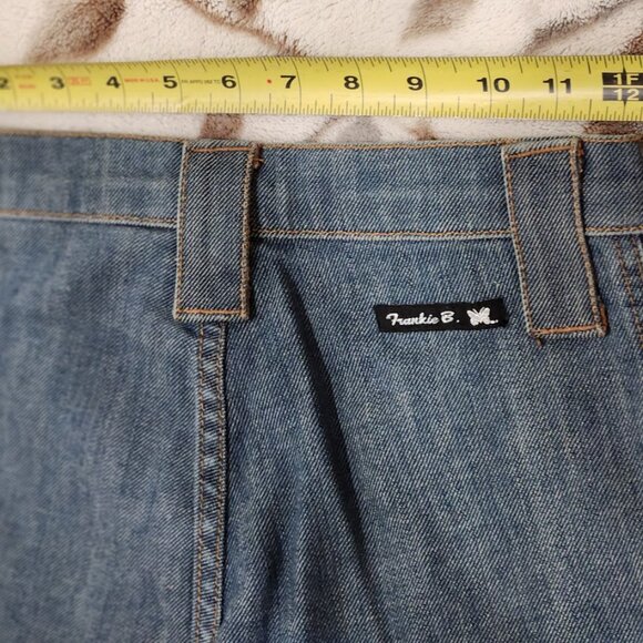 Frankie B. Extra Wide Flare Leg Bell Bottoms XXS/0 - Picture 3 of 16